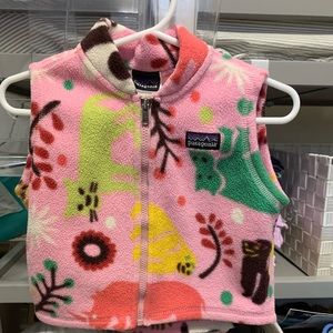 NEW! Infant’s Patagonia Fleece Vest - 6Mos